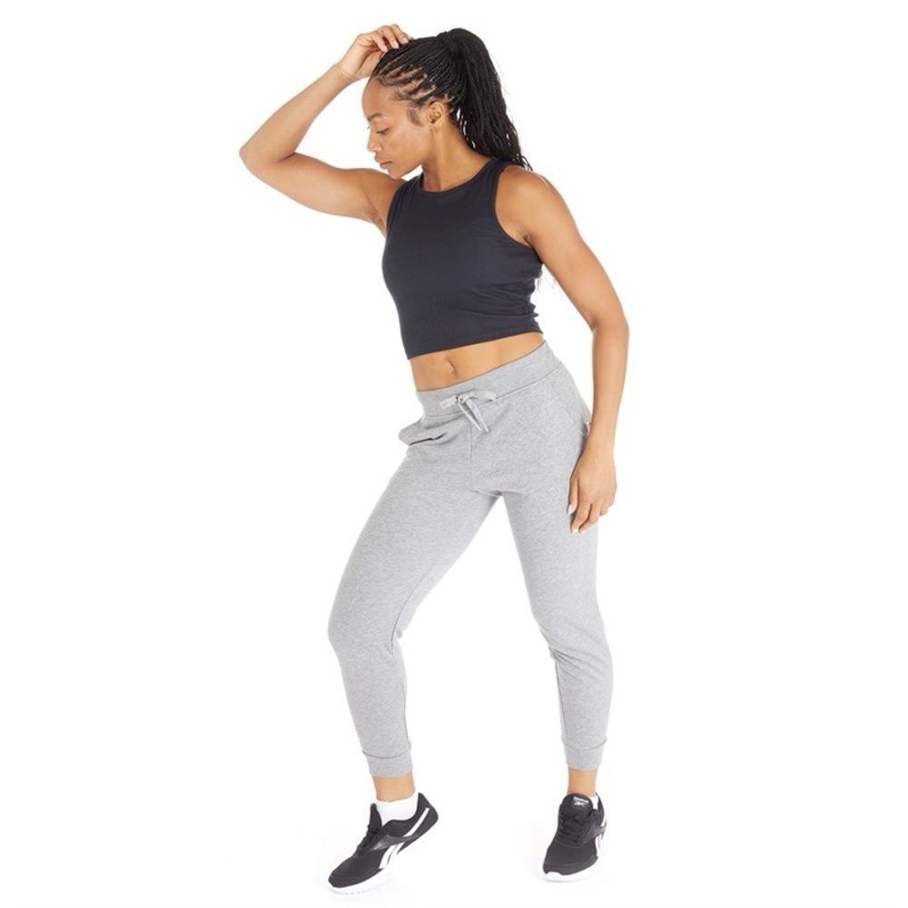 BOBS from Skechers French Terry Joggers Grey. Size Medium